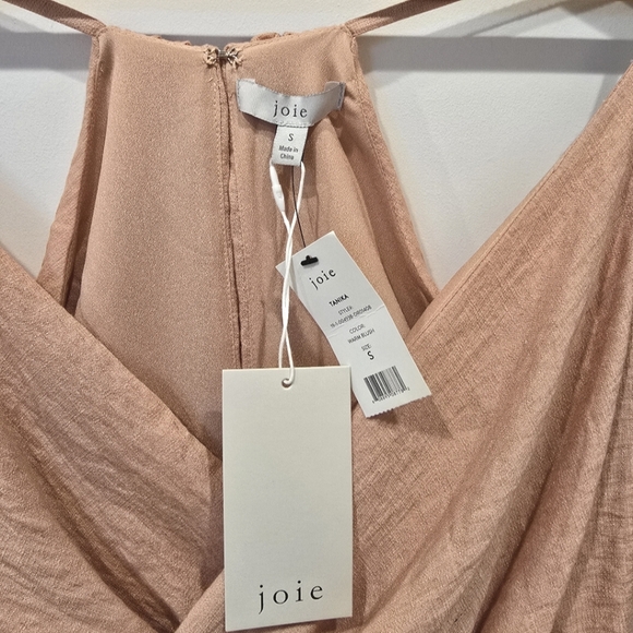 Joie Tanika dress in warm blush, size small NWT - Picture 4 of 6